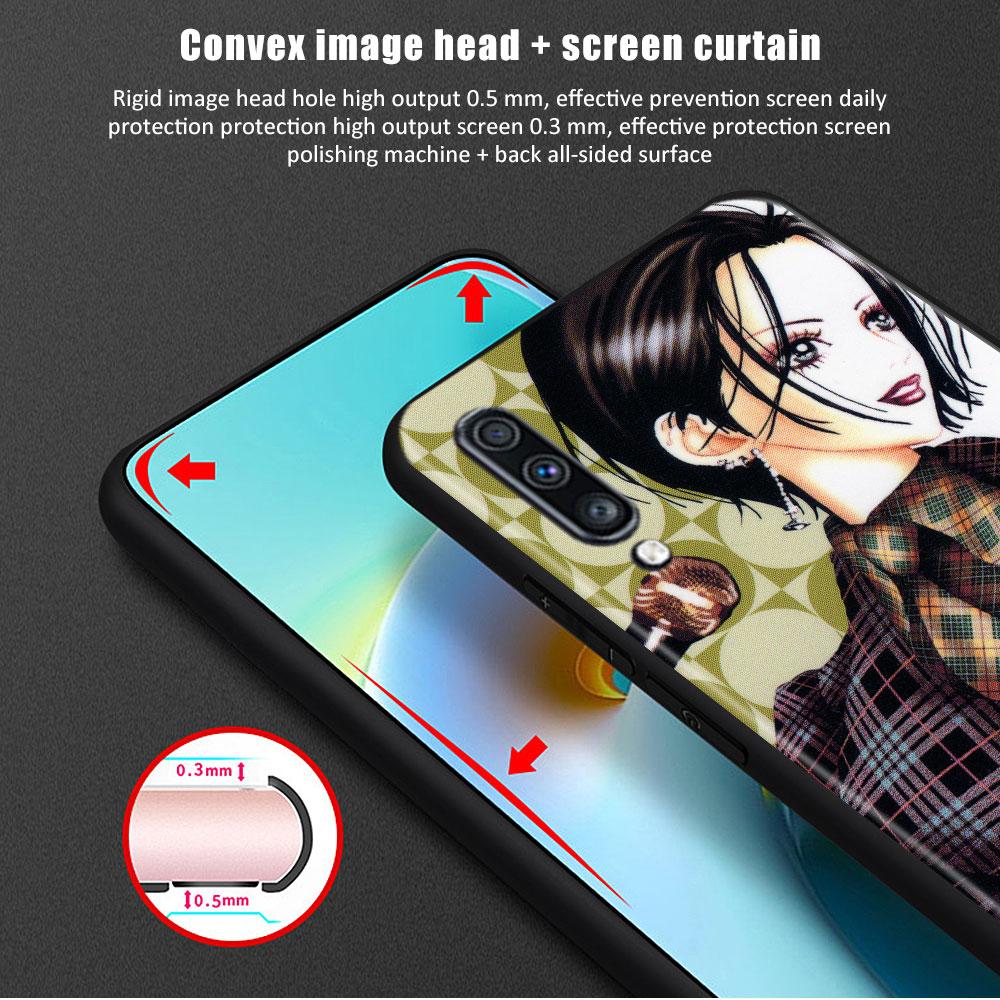 Мягкий чехол Nana Osaki для Samsung Galaxy A10 A20e A50 M30s A20s A70 A30 A40 M31 M12 A10s M62 M23 M52 5g M51 A10e M53 M32 M31s