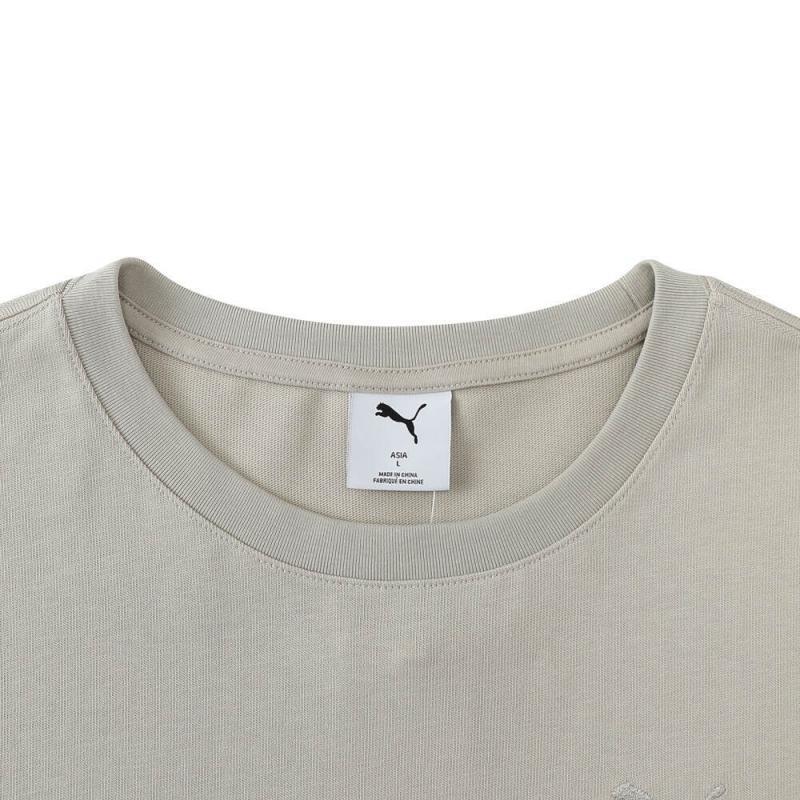 Puma Футболка унисекс Гравийный серый 632978-68