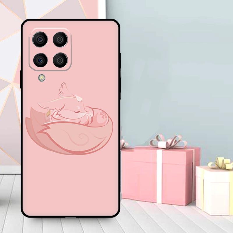 Чехол Yae Miko Genshin Impact для Samsung Galaxy M06 M11 M31 M14 M34 M54 M12 M32 M52 M15 M13 M16 M36 M56 M53 M35 M55