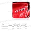 1Pc CHR C-HR Letter Logo Car Rear Tail Trunk Decals Emblem Badge 3D ABS Sticker Decal Car Styling Auto Accessories