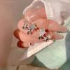 Новые роскошные серьги-гвоздики с жемчугом и кристаллами неправильной формы, изысканные серьги-гвоздики с цирконием для женщин, модные украшения, аксессуары для вечеринок