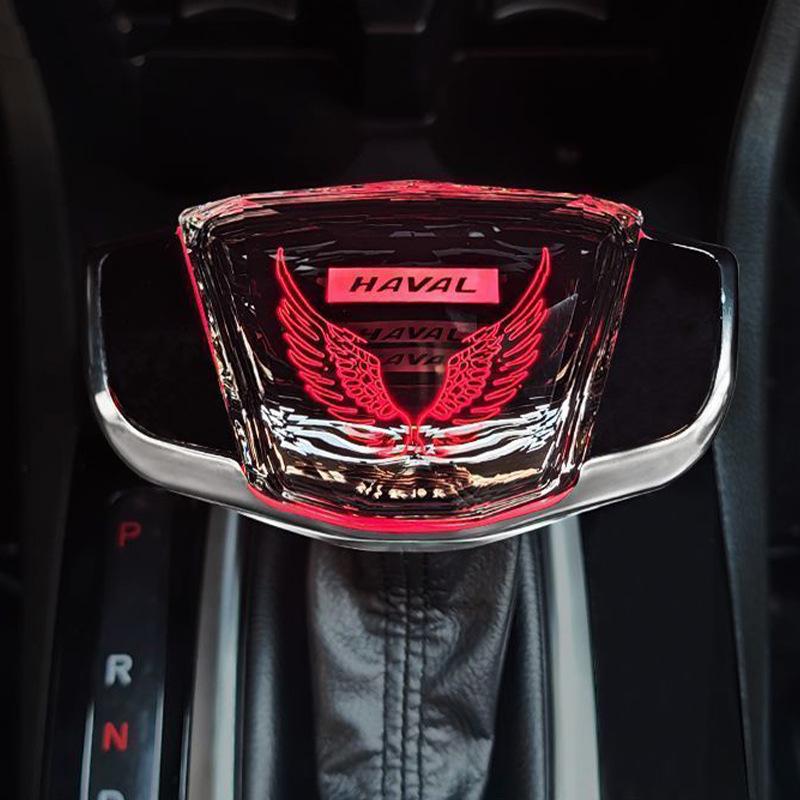 Ручка переключения передач Haval: Светящаяся ручка из кристалла для H6, H9, M6, H2, H7, H4, F5 Модификация интерьера