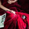 Роскошное плед-покрывало из искусственного меха лисы (рашель) - Утолщенное зимнее покрывало для дивана и защита от кондиционера
