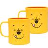 Lilpang Disney D100 Kiyo Two-Tone Handle Cup L, Pooh, 2 Pcs., Popular Korean Parenting Items