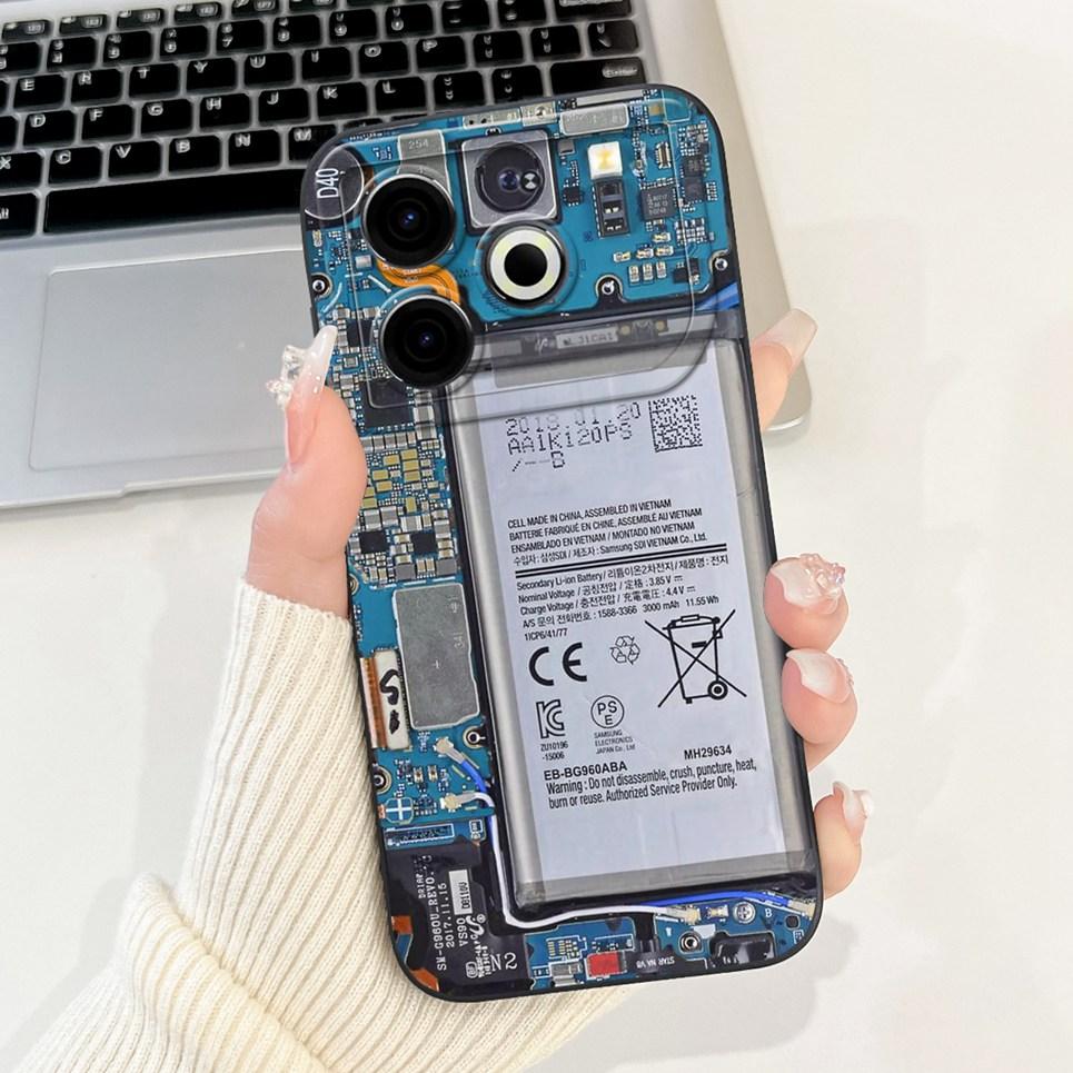 Модная Расписная Задняя Крышка Для Телефона Tecno Pova 6 Neo 4G Чехлы Мрамор Авокадо Лунная Ночь Готический Задний Чехол Pova6 Neo Мягкий Чехол