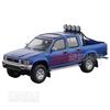 МАСДИ 1:64 Toyota Hilux RN80 пикап 1995 Toyota Hilux копия статичная модель автомобиля из сплава, подарок для мальчиков, элемент коллекции игрушек.