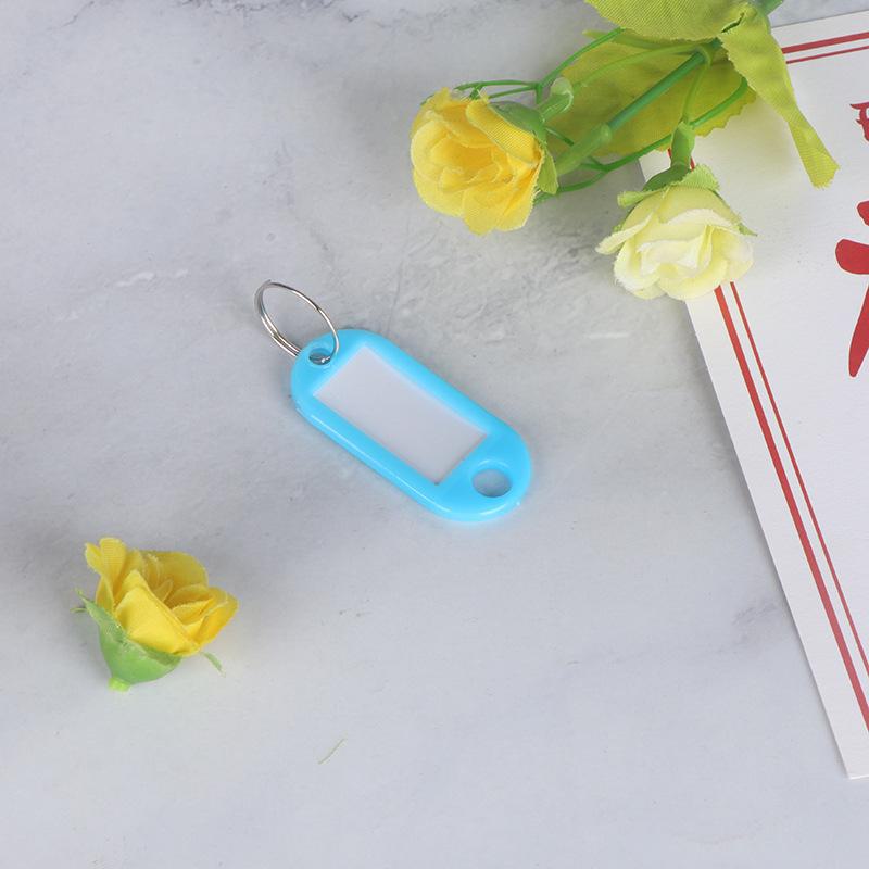Colorful Plastic Key Tag for Luggage and Hotel Room Identification