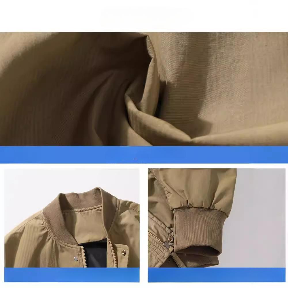 New Tooling Jacket Men's Casual Versatile Loose Baseball Jersey Pilot Windproof Spring and Autumn Men's Jacket
