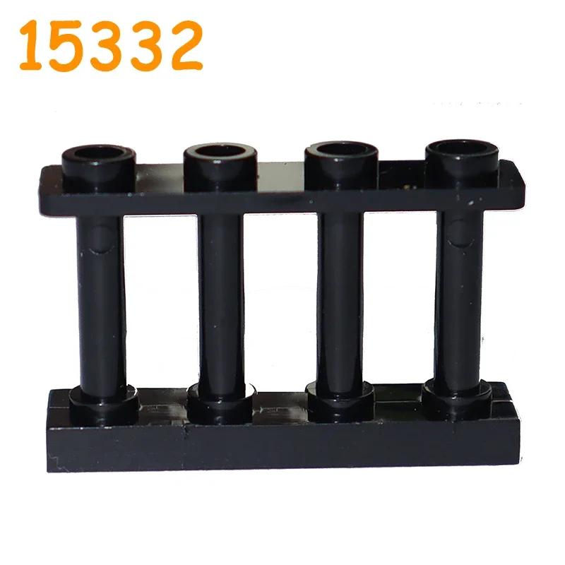 Аксессуары для Города Строительных Блоков Деталь MOC Забор Перила Лестничная Ограда Лестница Ограждающий Брус Замок Сад Ферма Военный Собираемый Кирпич