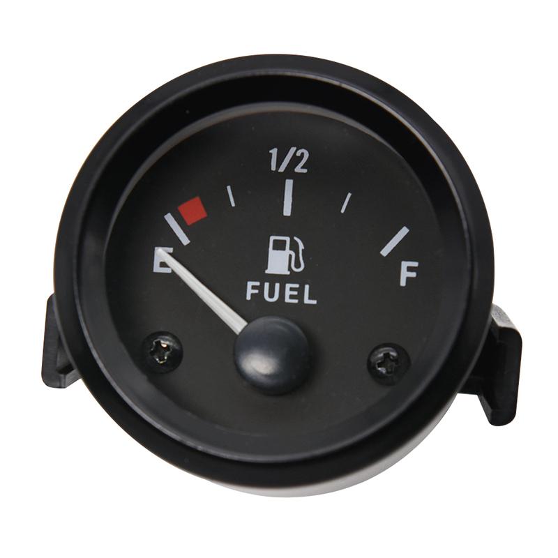 240~33ohm Fuel Level Gauge 12V 52mm Car Motorcycle Fuel Level Meter Car Fuel Gauge Modification Accessories Parts Fuel Level