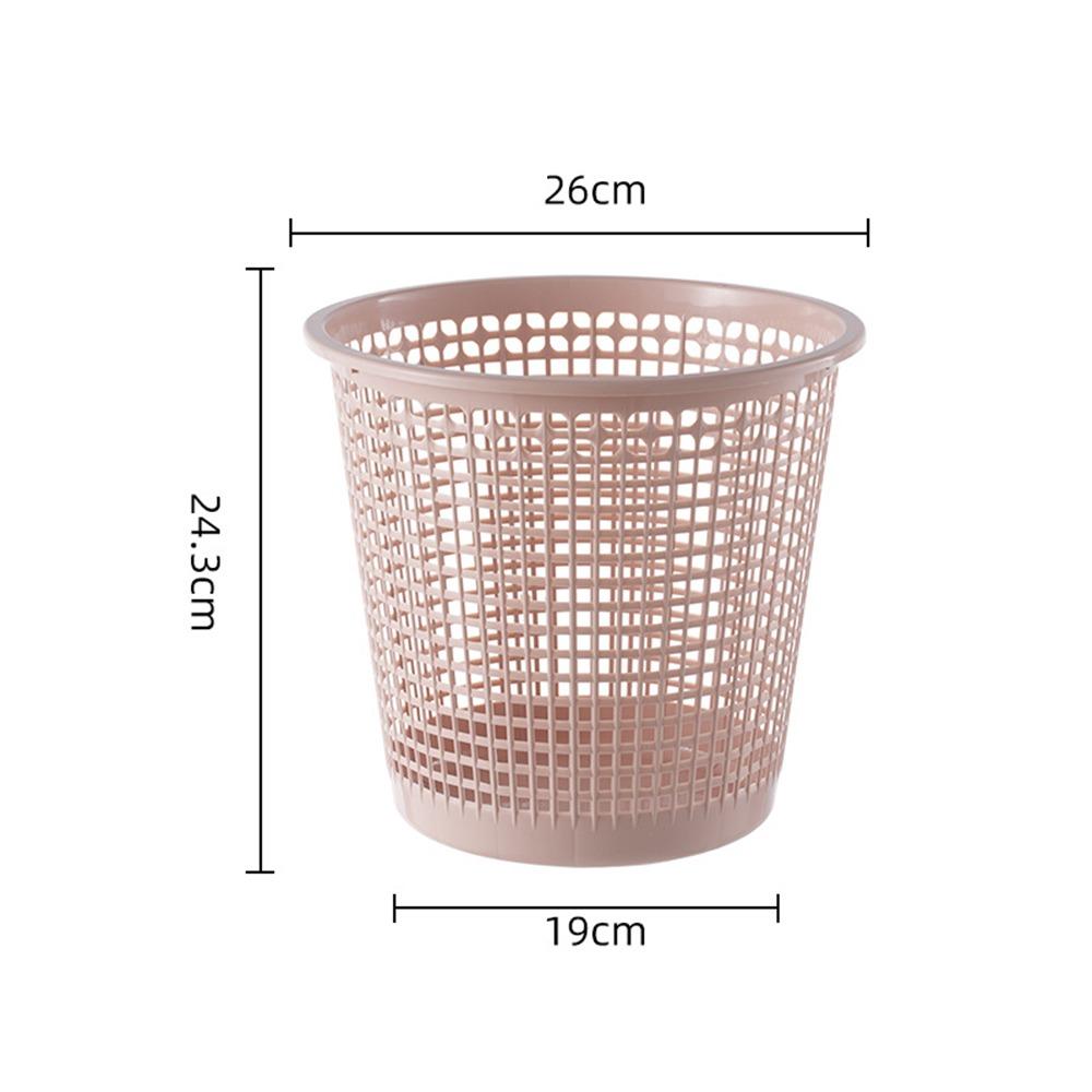 Household Withdrawing Trash Can Toilet Trash Basket Durable Waste Bin for Home&Kitchen