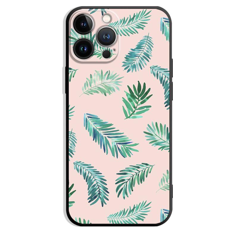 Retro Flower Leaf  Phone Case For iPhone Samsung Galaxy Redmi Xiaomi Oppo OnePlus Note S A 7 8 9 10 11 12 13 14 20 21 22 23 53 54 Pro Max Plus Ultra