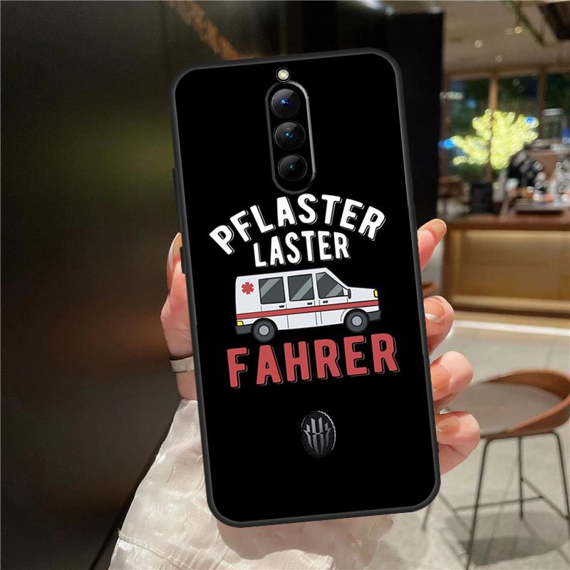 Ambulance EMS EMT Paramedic Case For Red Magic 9 8S 8 Pro Plus Cover For ZTE Nubia Red Magic 6S 7S 6 7 Pro 6R 5S 5G