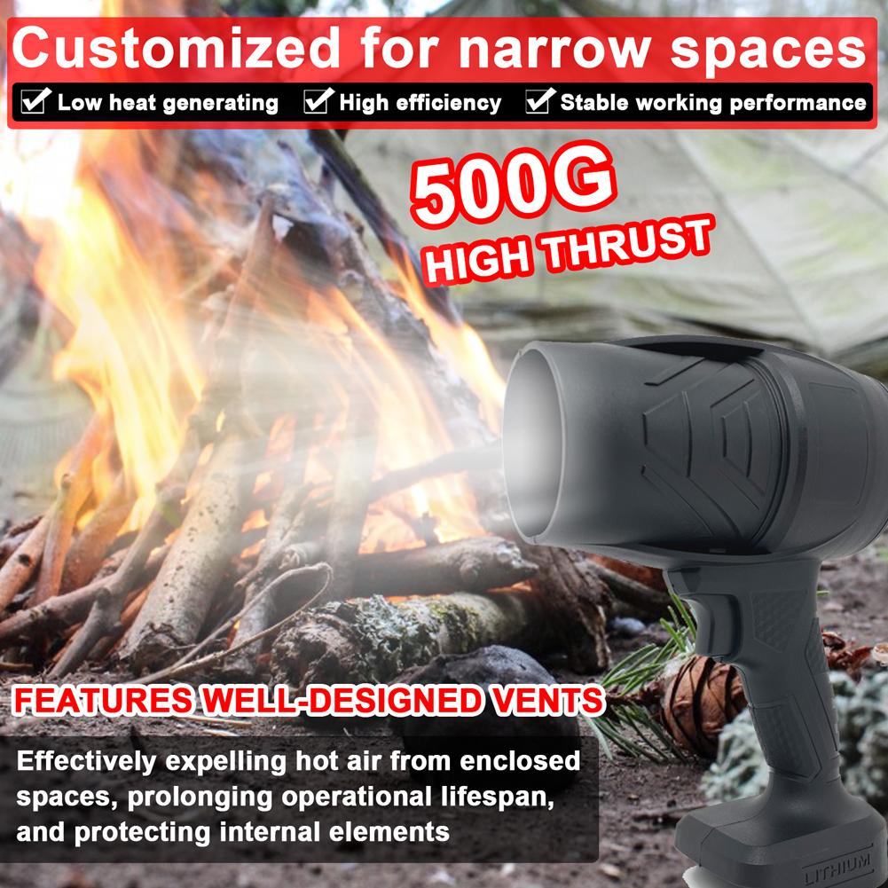 Ручной струйный вентилятор 500 г, мощный литиевый вентилятор, мощный канальный турбовентилятор, портативный пылеуловитель, клавиатура