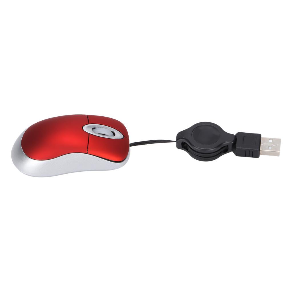 Проводная мышь Портативная 1600DPI Оптическое разрешение USB-мыши 3 способа Дизайн колесика Компьютерные аксессуары