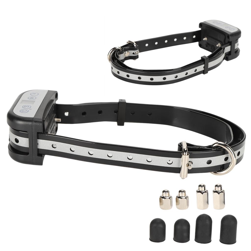LED Adjustable Sensitivity Automatic Anti Bark Dog Training Collar to Stop Barking