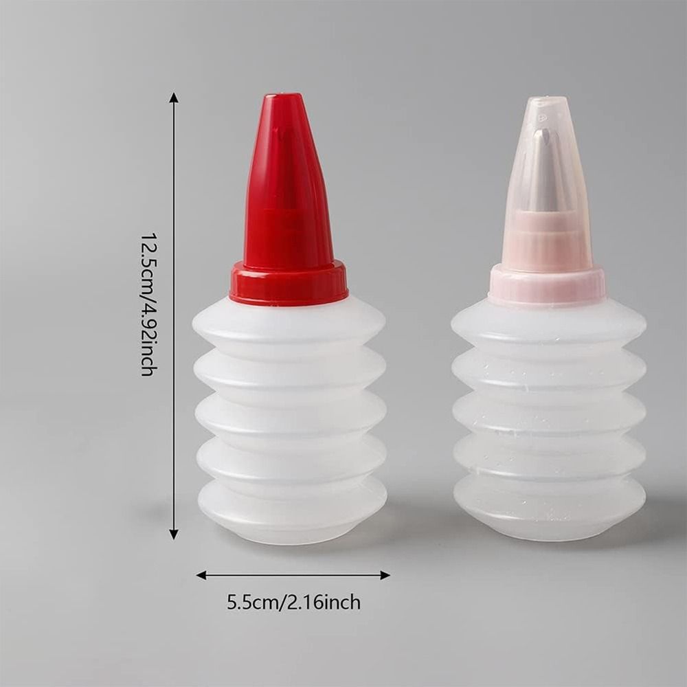 Пластиковая бутылка с кремом, многоразовый инструмент для украшения торта, новая бутылка-аппликатор для торта