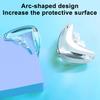 10Pcs Furniture Corner Protector Anti-collision Baby Proof Clear Self-adhesive Table Desk Right Angle Sharp Edges Corner Guard Bumper Protective Cover
