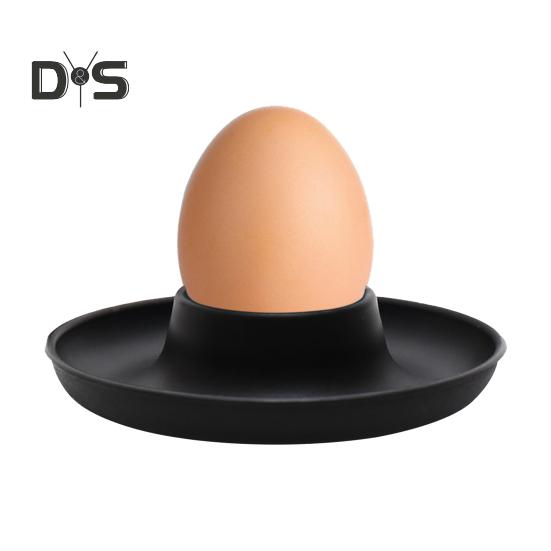 Набор держателей для яиц, небьющийся лоток для яиц, не содержащий бисфенол-А, современный держатель для яиц с защитой от переполнения и подставкой для ложек, компаньон для завтрака на кемпинге или пикнике