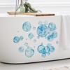 Waterproof Cartoon Bubble Wall & Bathtub Stickers - Removable & Self-Adhesive.