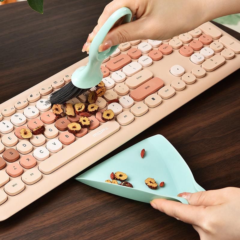 Мини-щетка для ковша, набор щеток для чистки рабочего стола, клавиатура, ящик, угловой инструмент для чистки, бытовые чистящие средства, щетка с небольшой щелью