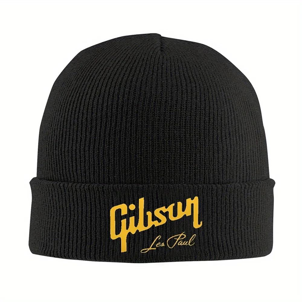 Новая шапка-бини Hiphop Gibson Les Paul Осень Зима Шапки-бини Лыжная шапка Унисекс Вязаные шапки