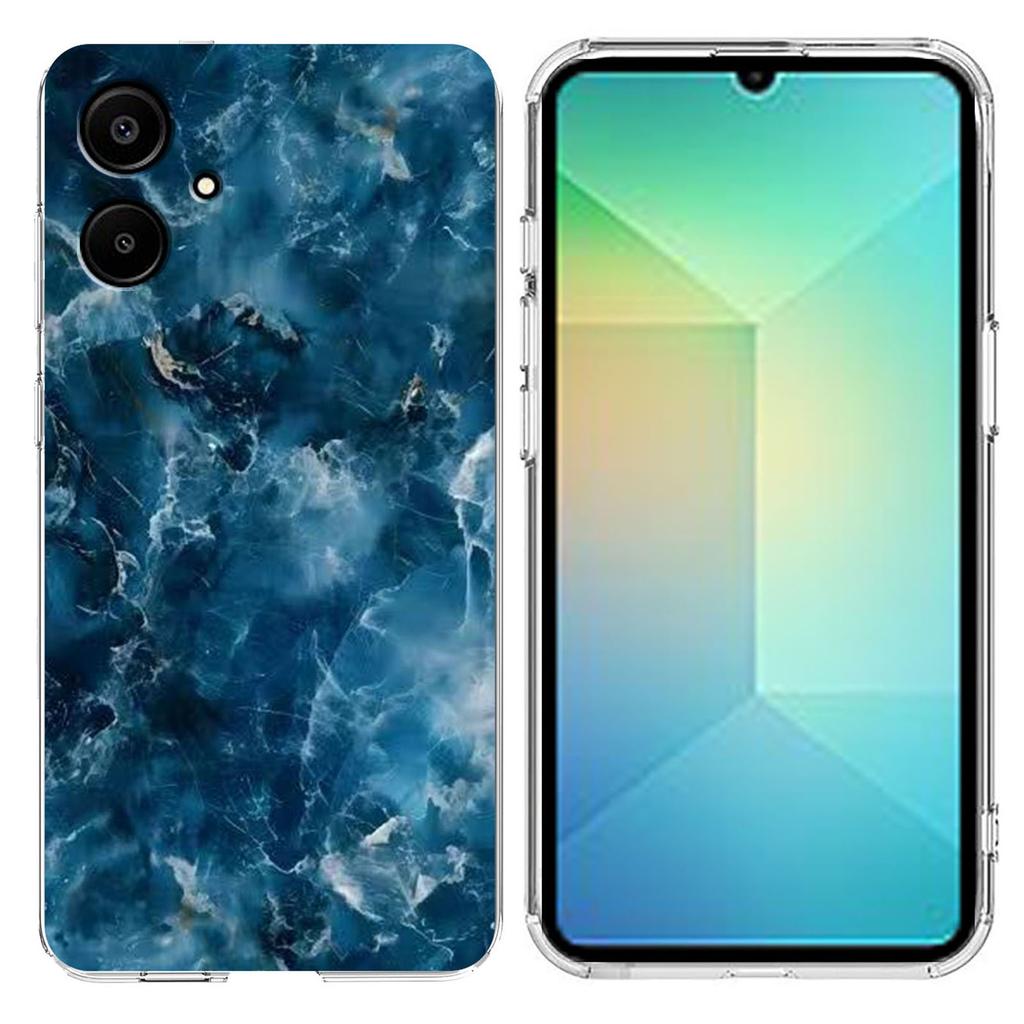For Samsung Galaxy A06 4G/A06 5G Case Marble Pattern Printing Soft TPU Phone Cover