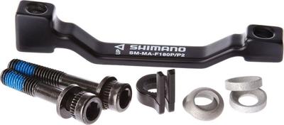 SHIMANO UNI Взрослый Тормозной Крепеж 1 шт. Один Размер - & Адаптер, Черный,