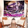 Personalized Genshin Impact Balzebub Background Tapestry,Custom Name Birthday Party,Multifunctional Wall Decoration for Home Decor,Various Occasions