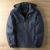 Waterproof Jacket Outdoor Hiking Trekking Thin Jacket with Hood Spring Autumn Windbreaker Hooded Jacket Mens Coats