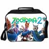 Изолированная сумка-ланч Zootopia для детей - Идеально подходит для школы и пикников на природе
