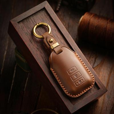 [TOYOTA-Yalex] Чехол для ключа автомобиля чехол для ключа автомобиля Воловья кожа Ручная работа