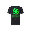 Nike Dri-FIT Баскетбольная футболка с буквенно-цифровым принтом и короткими рукавами, мужские топы, черные FD0053-010