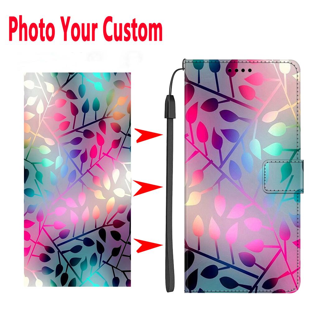 Индивидуальные DIY кожаные чехлы-книжки для Vivo V29 V60 V50 V29 LITE V27e V27 5G V25 Pro V23 V21 V21e V30 Кошелек Магнитная крышка
