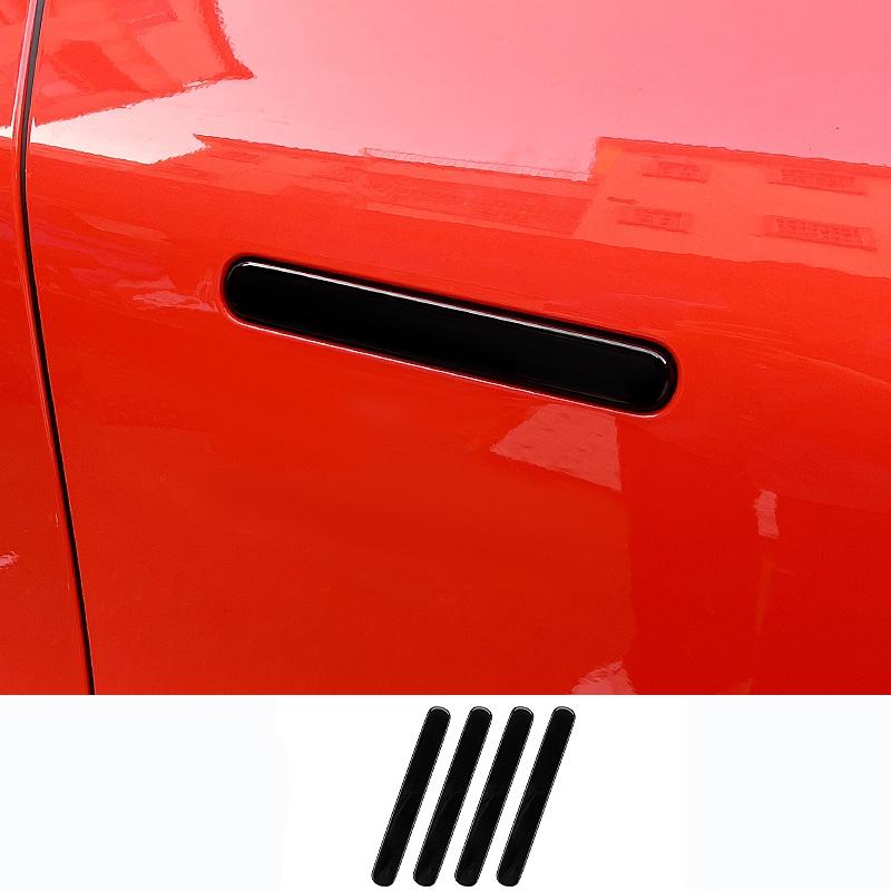 For XPeng G6  2024 2025 ABS carbonfiber Car Outside Door Handle Cover Trim Handle Protector Sticker Exterior Accessories