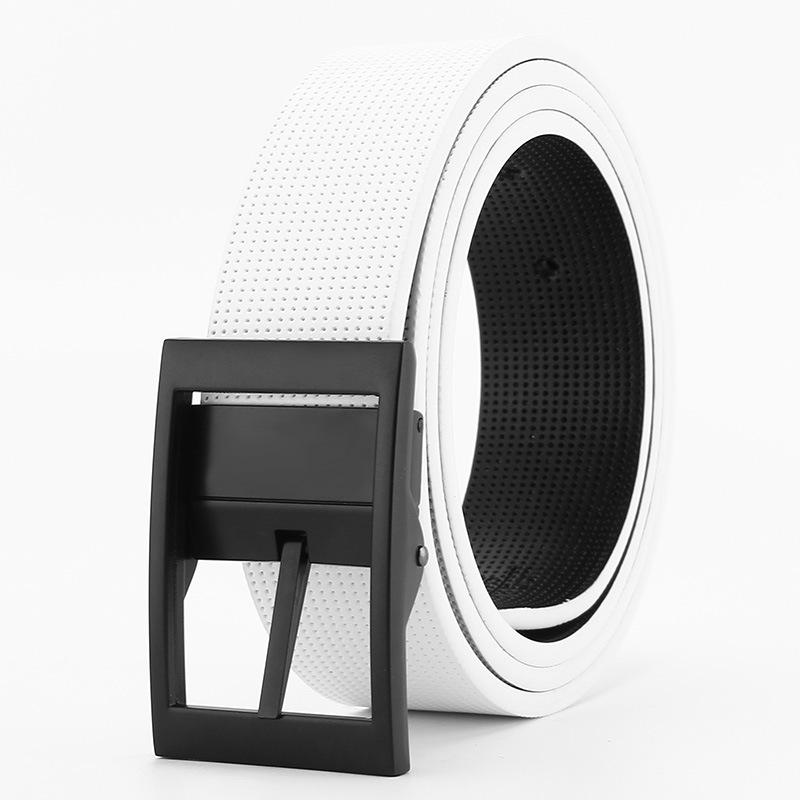 Ремень с игольной пряжкой, ремень с пряжкой-штифтом, мужской ремень из натуральной кожи, двухслойный кожаный модный повседневный ремень