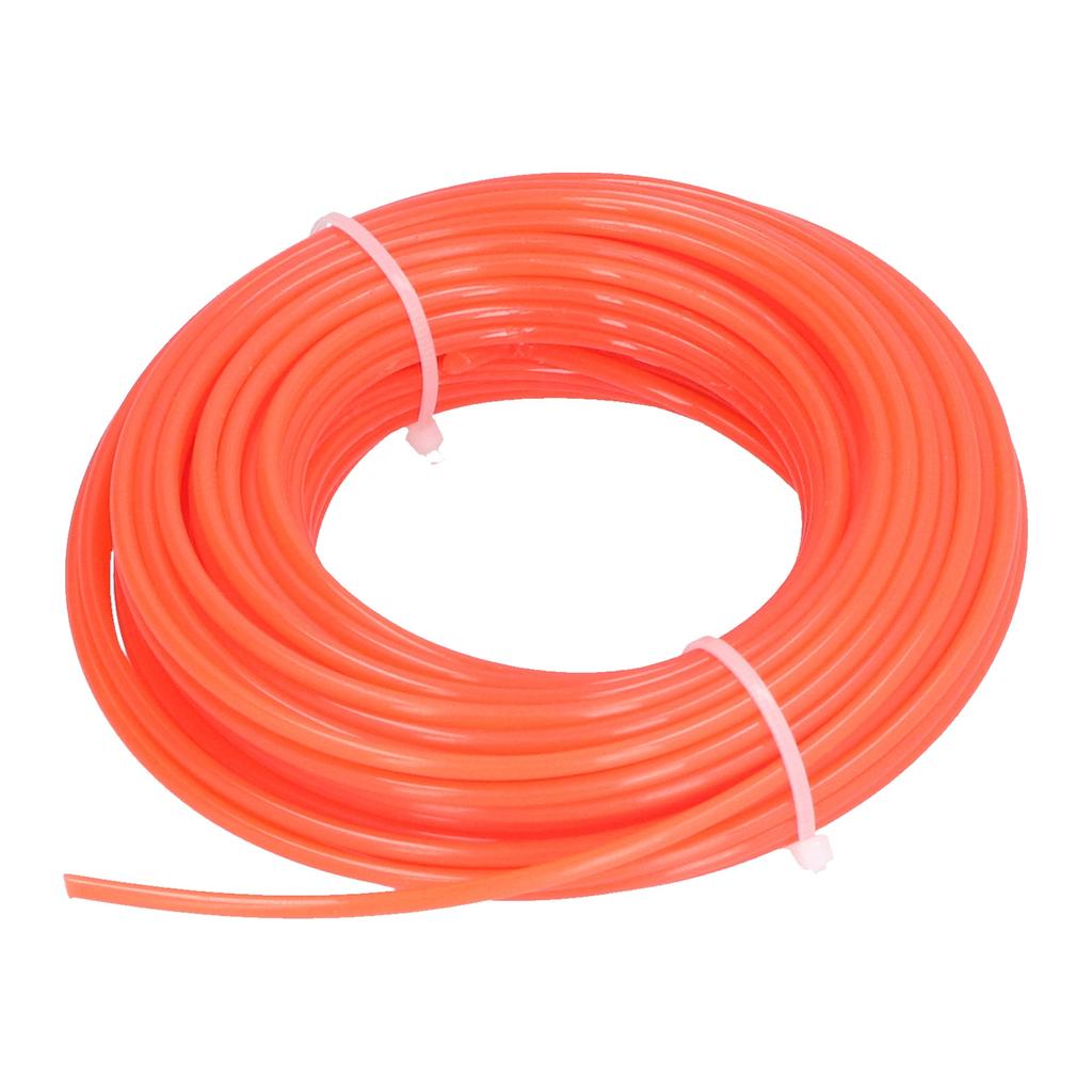 2,7 мм x 15 м триммерная леска, нейлоновый сверхмощный триммер для стрижки травы, сменный шнур