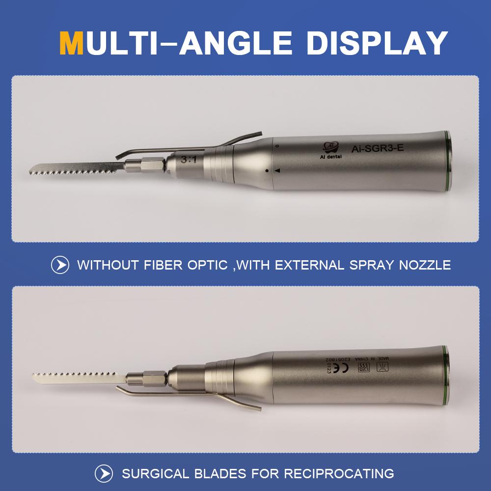 Наконечник для стоматологической хирургии AI-SGR3-E 3:1 Насадка для микропилы с возвратно-поступательным движением для полости рта диаметром 1,8 мм