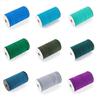 Polyester Rubber Woven Knitting Elastic Cord Band  1mm 1.5mm 2mm 3mm Braided Elastic Cords String With Colorful Round