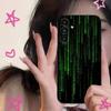Чехол для телефона Matrix для Samsung S24, S21, S22, S23, S30, Ultra, S20, Plus, Fe, Lite, Note, 10, 9, 5G Черный Мягкий Чехол