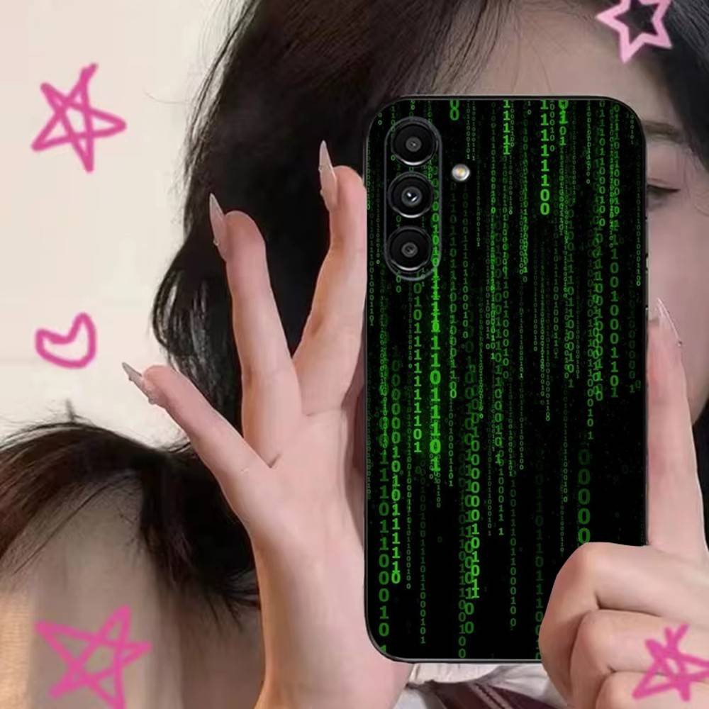 Чехол для телефона Matrix для Samsung S24, S21, S22, S23, S30, Ultra, S20, Plus, Fe, Lite, Note, 10, 9, 5G Черный Мягкий Чехол