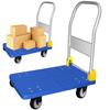 JZOOOZ Folding Hand 400kg Load Suitable for Various Warehouse and Flat Platform Cart Blue Truck, Capacity, Quiet, Foldable, Lightweight, Large, Uses,