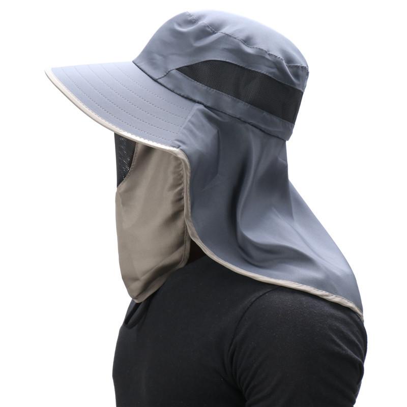 Новые мужские и женские уличные солнцезащитные шляпы, защита шеи, шляпы дьявола, панамы с защитой от солнца и УФ-лучей, шали, шляпы для защиты лица, лицо