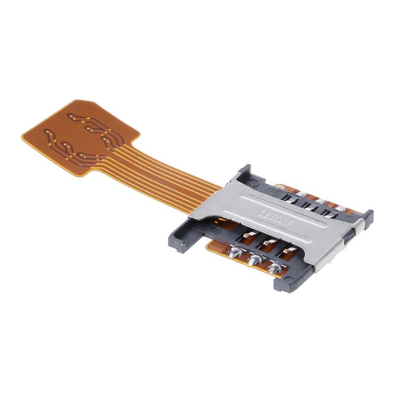 Гибридный адаптер Micro SD с двойной двойной SIM-картой для удлинителя телефона Android Nano Mic
