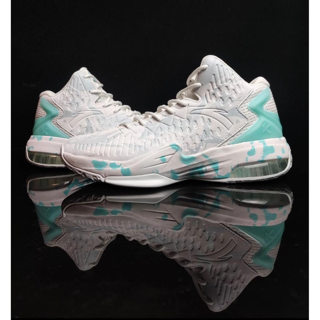 Anta KT3 Thompson Team Ткань Синтетическая кожа Амортизация Нескользящие Износостойкие Высокие Баскетбольные кроссовки Мужские Баскетбольные кроссовки 11741105-8