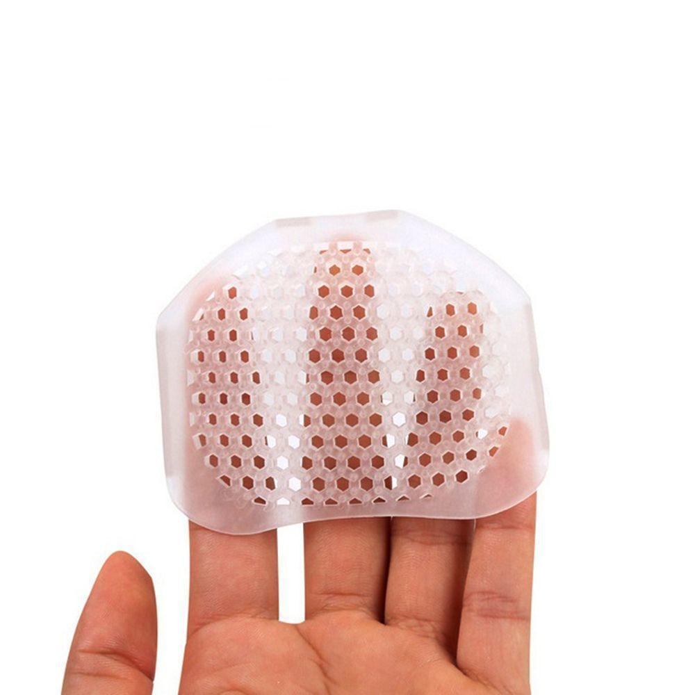 1 Pair Comfortable Feet Care Breathable Shoe Insert Soft Silicone Gel Toe Pads Insole