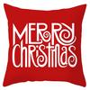 Домашний декор Рождественская наволочка из полиэстера с принтом Санта-Клаус Снеговик Декоративная наволочка Funda de Almohada 45x45 см