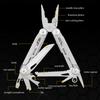 13-in-1 Edelstahl-Faltwerkzeug mit Multitool-Schlüssel, 16,5 cm