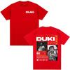 Rapper Duki Duki 5202 MIXTAPE 2026 Album T Shirts Unisexs Women Fashion Hip Hop Vintage Tshirt Cotton Casual Short Sleeve Tshirt