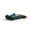 Совместимо с Строительными блоками MOC Формула 1 82098 F1 Leilai R25 Строительные блоки Сборные игрушки